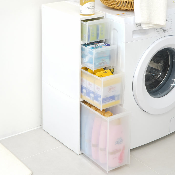 엠비코 모던 틈새 서랍장 세트