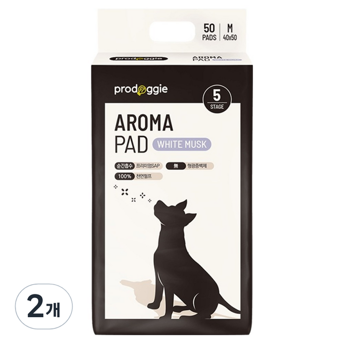 프로도기 강아지 아로마 배변패드 화이트머스크향