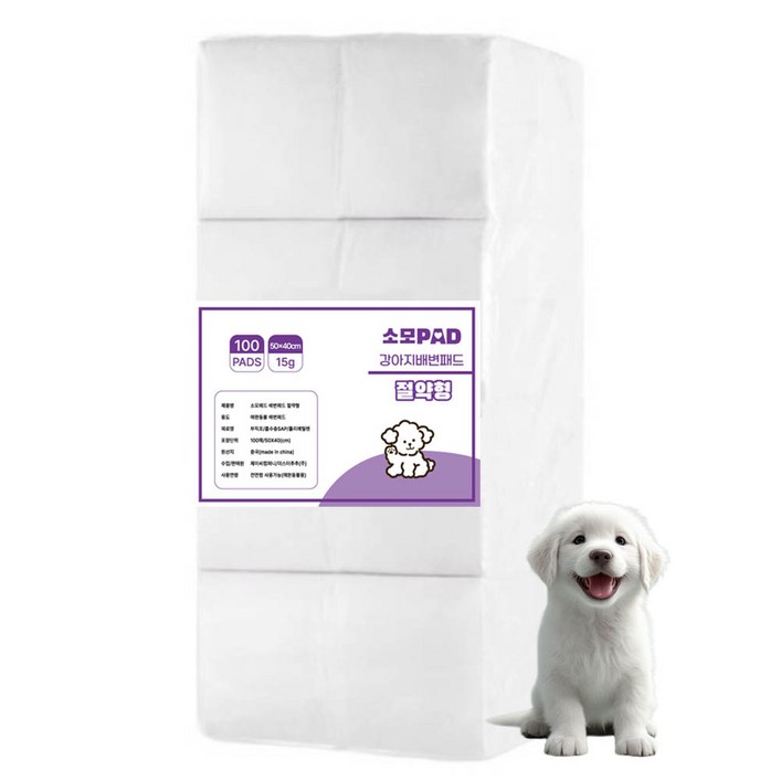 소모 배변패드 절약형 15g, 400개입, 1개