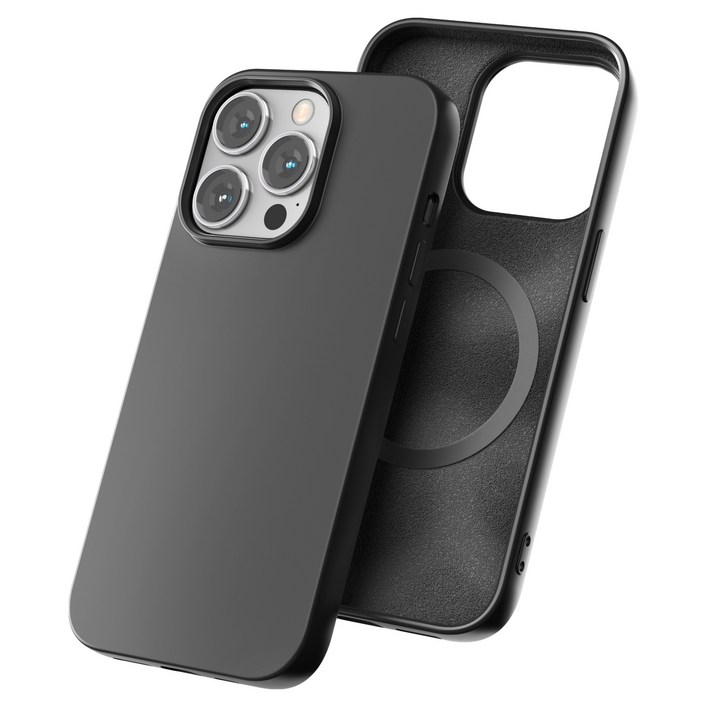 누아트 맥세이프 호환 헤이즐 실리콘 휴대폰 케이스