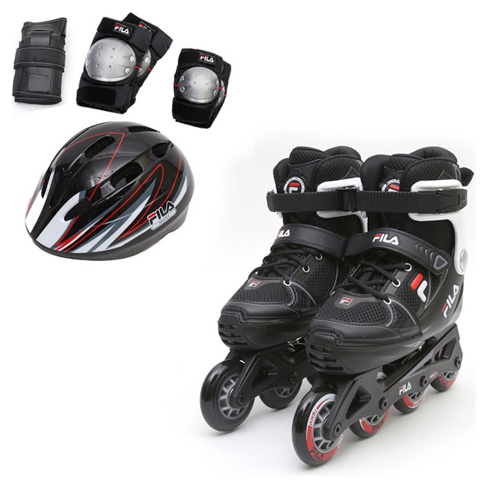 휠라 인라인롤러스케이트 XONE 보라매 콤보