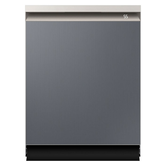 삼성전자 BESPOKE Infinite Line 키친핏 빌트인 정수필터 내장형 식기세척기 14인용 방문설치, 타임리스 차콜, DW60BB997GMCS, 방문설치