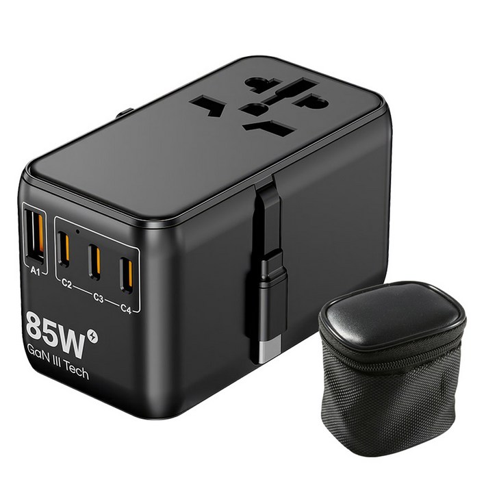 넥시 해외여행용 멀티어댑터 NXTA663, 1개