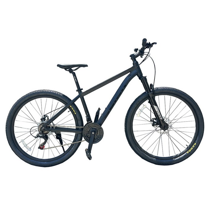 클릭 알루미늄 시마노 21단 디스크브레이크 MTB 자전거 27.5D 미조립, 무광블랙 미조립, 1개