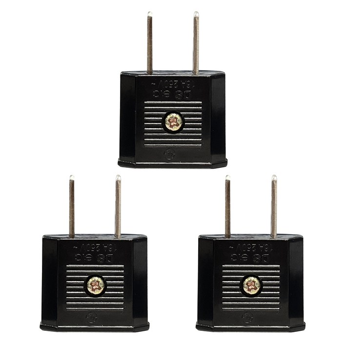 홈플래닛 국내생산 220V 변환 110V 플러그 여행용 어댑터 나사형