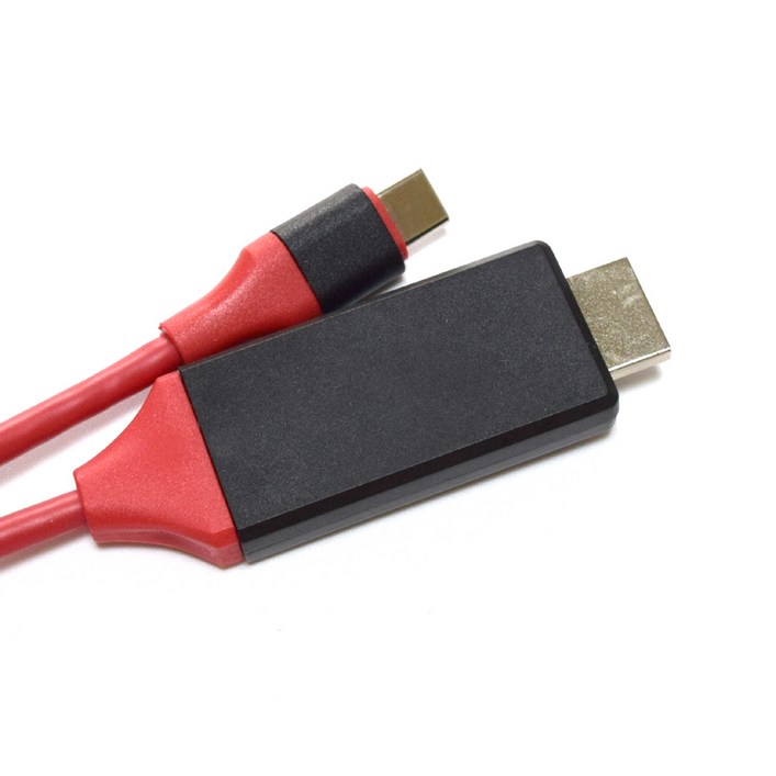 티테크놀로지 USB 3.1 C타입 TO HDMI 스마트폰 미러링 케이블 2m 티테크놀로지 USB 3.1 C타입 TO HDMI 스마트폰 미러링 케이블 2m