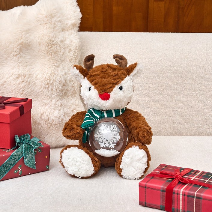 모던하우스 반짝반짝 루돌프 캐롤 댄싱인형