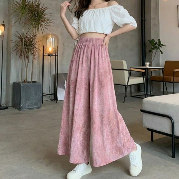 소니오 여성용 밴딩 랠리 팬츠