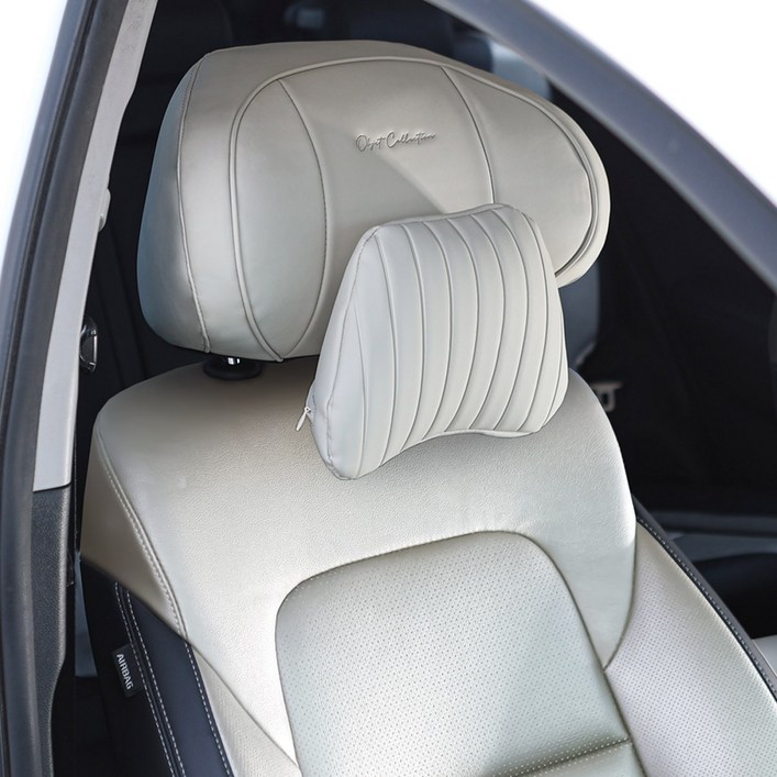 본투로드 오브제 차량용 헤드레스트 목쿠션 36 x 33 x 22 mm