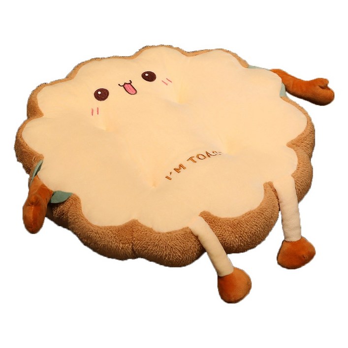 모사찌 토스트방석 세트 사무실 차량 식빵 폭신한 쿠션 1개