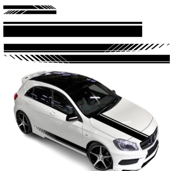 도나토르 차량용 스트라이프 스티커 데칼