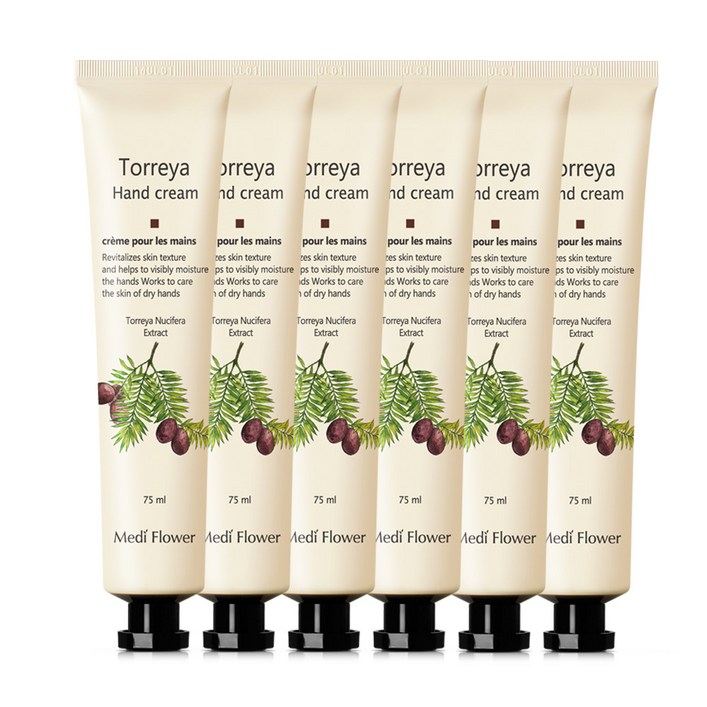 메디플라워 보니타 가든 토레야 핸드크림 75ml, 6개, 75ml