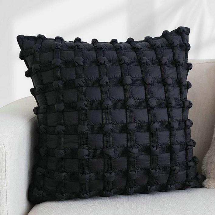 리빙플래너 모노아트 쿠션 북유럽 거실 쇼파 침대 쿠션 디자인 쿠션커버 (쿠션솜 포함)