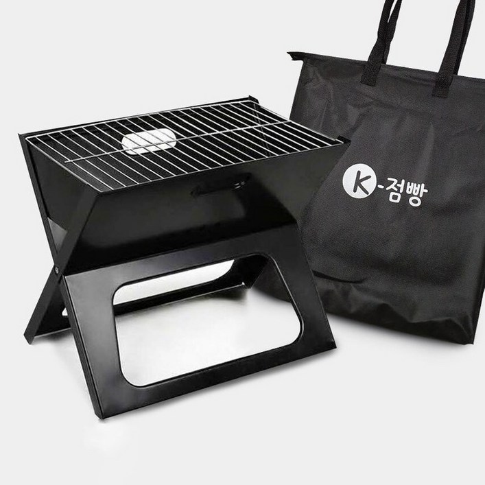 원터치슬림화로대가방세트 화로대가방 불멍 숯불구이 캠핑그릴 휴대용