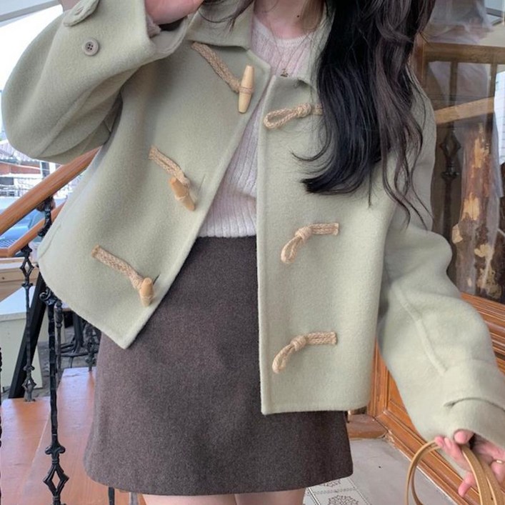 [줄리엔느] 여성 떡볶이 숏 코트