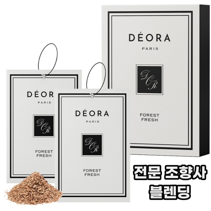 데오라 퍼퓸 샤쉐 차량용 방향제 2P