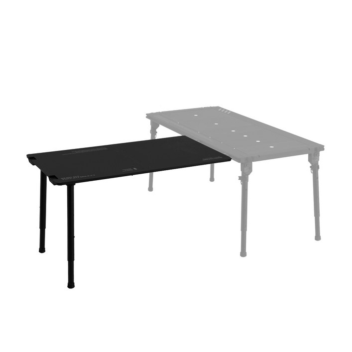 카고컨테이너 IGT 사이드 플립 테이블, 블랙