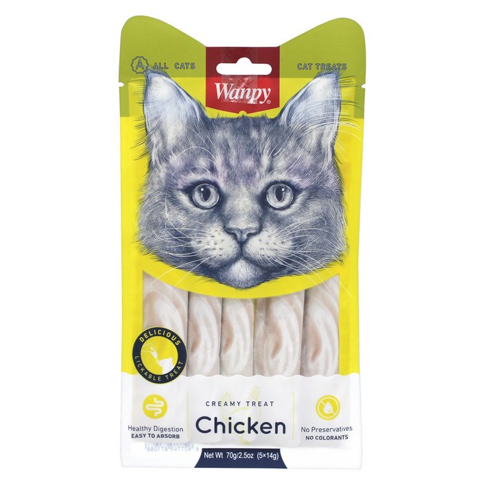완피 크리미 퓨레 고양이 간식 14g