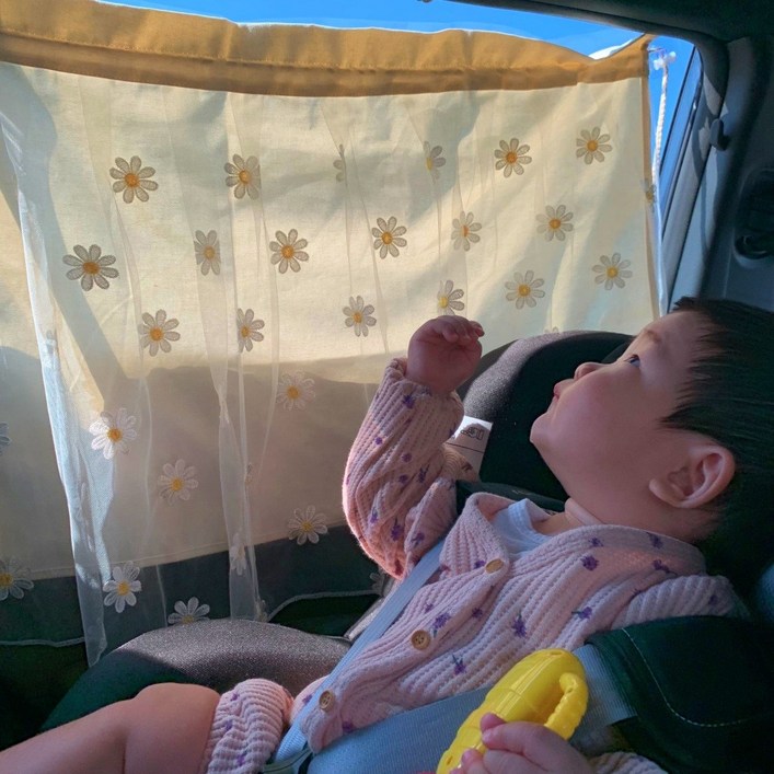 보스꼬 자동차 유아 창문가리개 차박 커튼 아기 햇빛가리개, 1개 보스꼬 자동차 유아 창문가리개 차박 커튼 아기 햇빛가리개, 1개