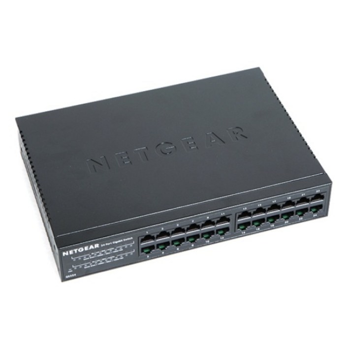 넷기어 기가비트 이더넷 스위칭허브 24포트 1000Mbps