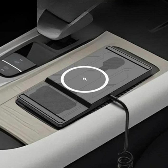 차량용 무선 고속 충전 패드 15W TypeC  USB 타입