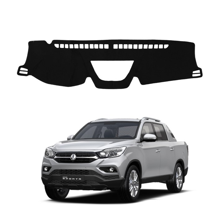 이지윈 슬림핏 대쉬보드커버렉스턴스포츠칸 1823