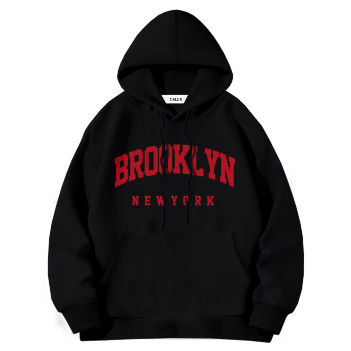 SICT 오버핏 브룩클린 BROOKLYN 특양면 후드티