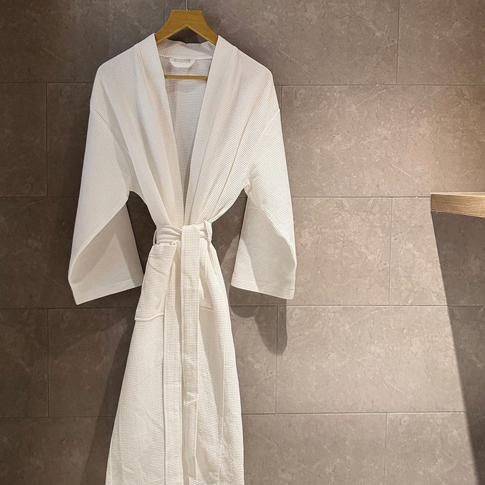 사라벨 100 순면 와플 호텔 가운