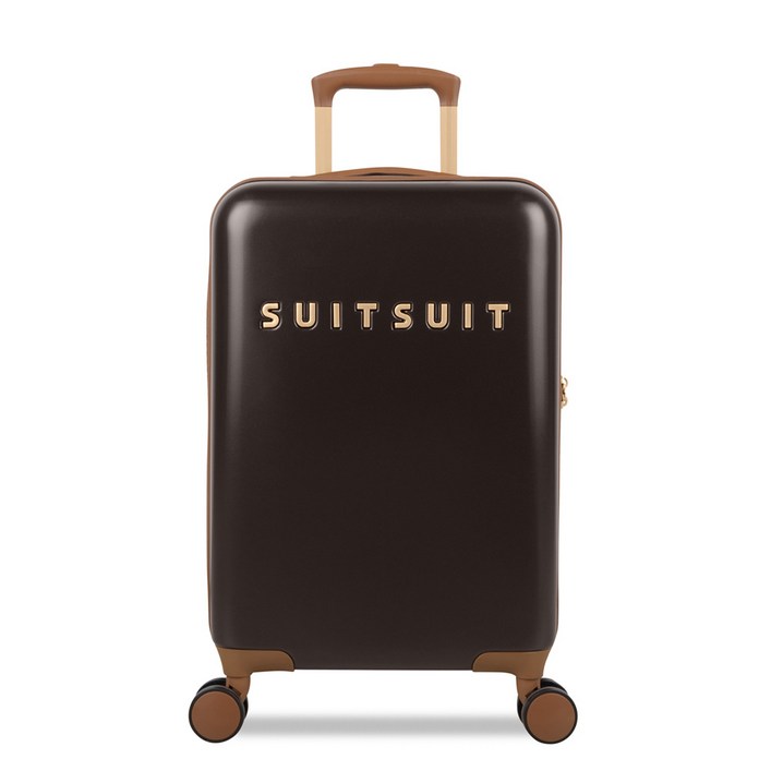 수잇수잇 세븐티스 에스프레소 블랙 PE 20인치 기내용 캐리어 TR71312