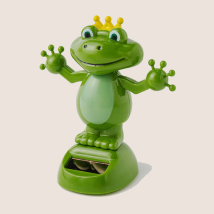 SANS 태양열 자동차 움직이는 인형, 1개, 개구리