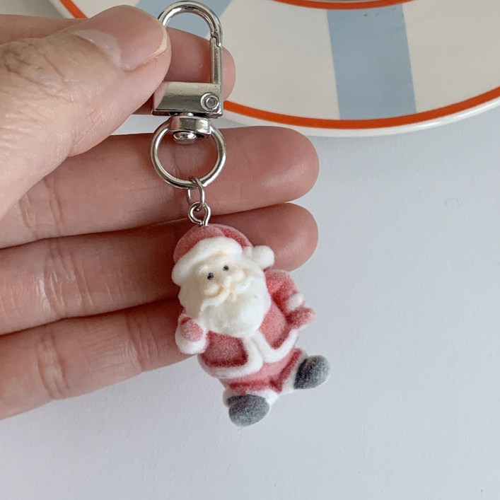 걸스코코 [19종]D고리 모음전 키링 에어팟 버즈키링 벨벳 미니 뽀짝 커플 우정템