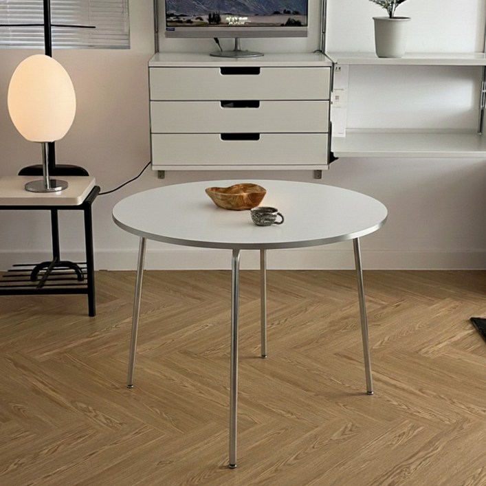 16피스 오브 원형 식탁 테이블 800 1000 카페 테이블