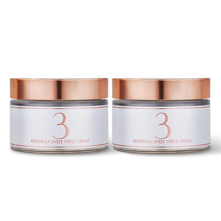 레센셜 로디올라 라이블리 트리플 크림 80ml, 2개, 80ml