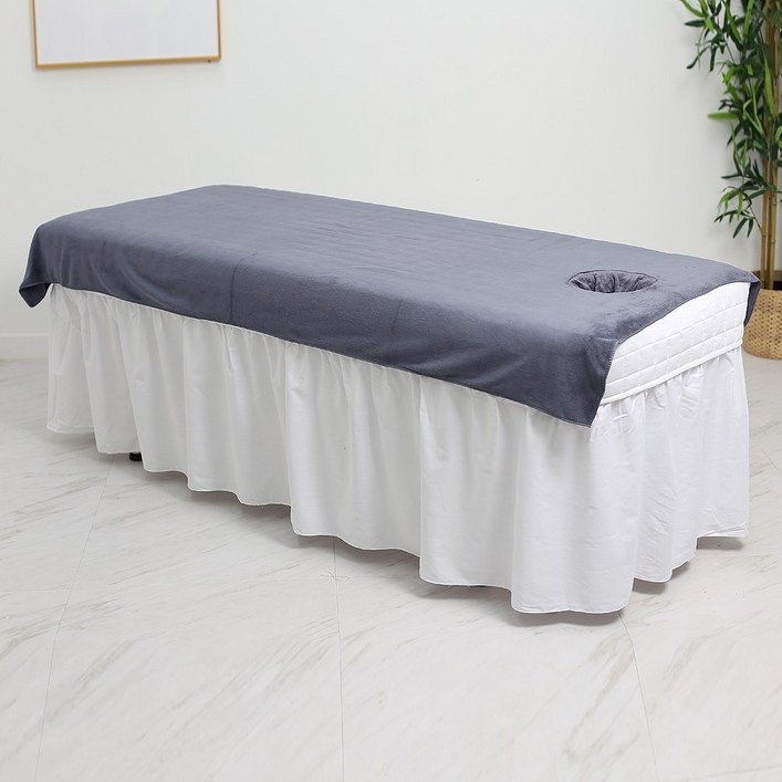 베드연구소 경락 미용 마사지 타올 대타올 헤어터번 침대 베드 커버