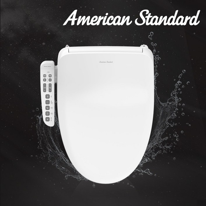 25년 신모델 아메리칸 스탠다드 아쿠아 비데 IPX7 완전 방수 필터없는 직수형