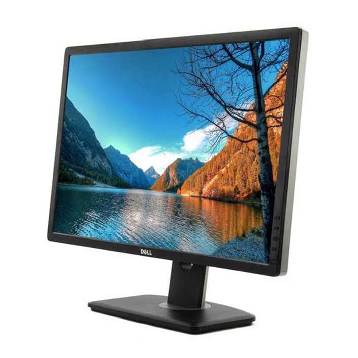 DELL 24인치 중고모니터 울트라샤프 LED IPS 모니터 피벗 틸트, P2412H DVIRGBUSB, 60.8cm
