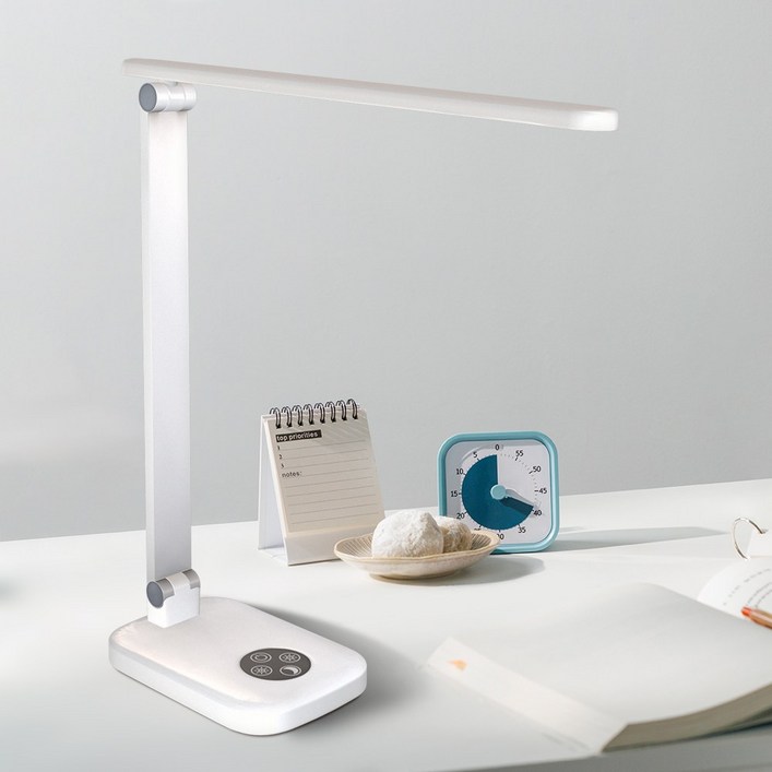 루미너스 LED 스탠드 조명 공부 책상 스텐드 독서등 충전 휴대용 밝기조절 시력보호