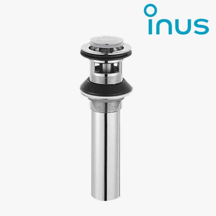 이누스 자동폽업 U9120150 원터치 세면기 물마개 세면대부속 교체, 1개