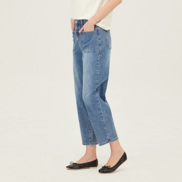 베네통 포켓 배기 데님팬츠BADPA3511