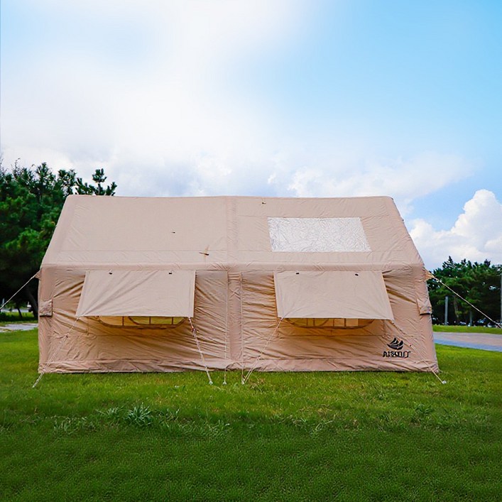 아이순스 에어텐트 캠핑텐트 원터치텐트 에어텐트 56인용