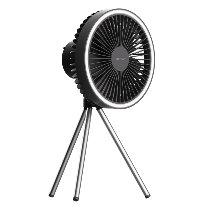 버티탭 캠핑무선선풍기 10000mAh 캠핑써큘레이터 탁상용 휴대용선풍기 충전식 무드등 미니써큘레이터
