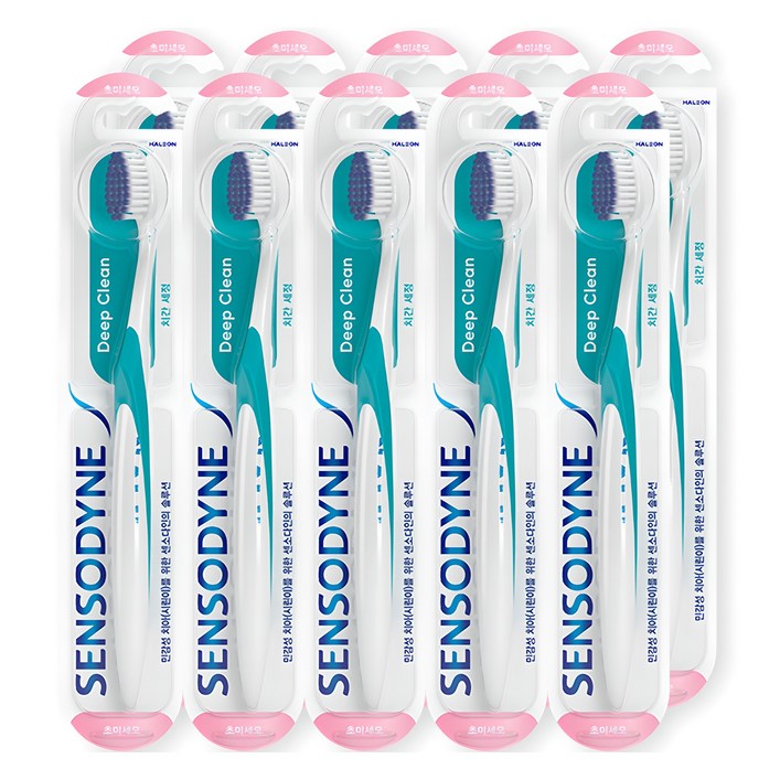 센소다인 딥클린 초미세모 칫솔