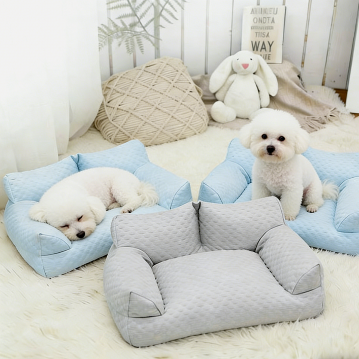 홈잼 강아지 방석 고양이 냉감 쿠션 침대