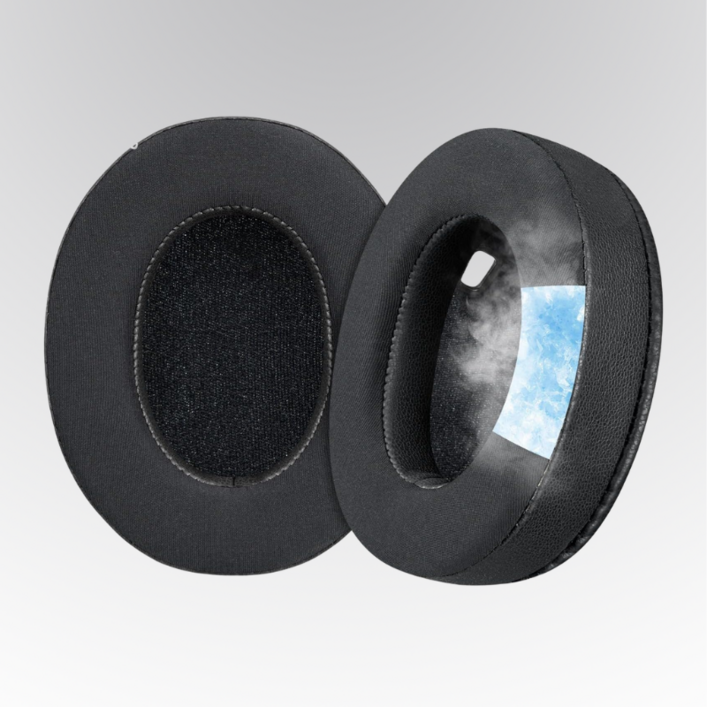 소니 WH1000XM4헤드폰용 교체 이어패드, wh1000xm4 이어패드 소니 헤드폰 wh1000xm4 세트 1000xm4 세트 소니 wh 1000xm4 이어패드, 블랙