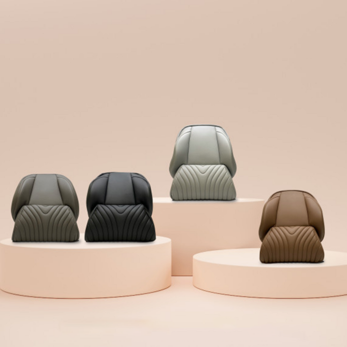 차카네 더뉴 투싼 NX4 호환 헤드레스트 목쿠션 차량용 목베개 목받침 메모리폼, 1개