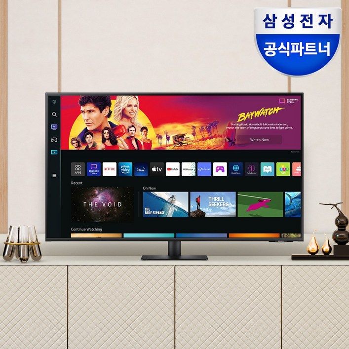 삼성전자 스마트모니터 M7 S43DM700 블랙 107.9cm 4K UHD, 107.9cm, S43DM700 삼성전자 스마트모니터 M7 S43DM700 블랙 107.9cm 4K UHD, 107.9cm, S43DM700