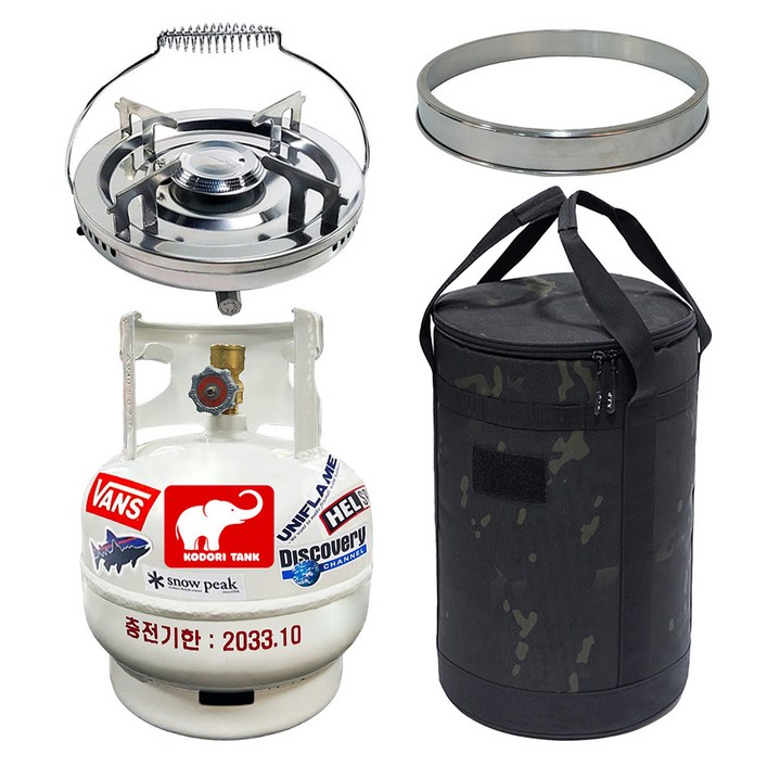 화력조절 해바라기버너 코돌이탱크 LPG 3kg 고화력 버너세트스티커무료증정, 1세트, 5번3kg링가드1005버너가방 화력조절 해바라기버너 코돌이탱크 LPG 3kg 고화력 버너세트스티커무료증정, 1세트, 5번3kg링가드1005버너가방
