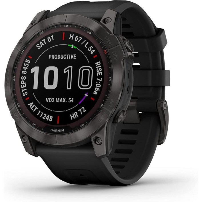 Garmin Fenix 7X Sapphire Solar 스마트워치 GPS 터치스크린 리퍼비시