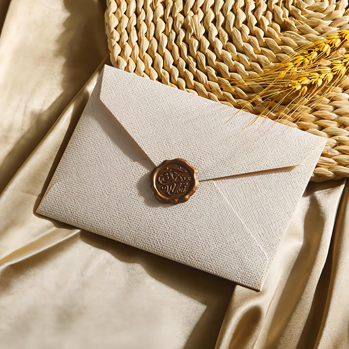 리드홈 린넨 편지봉투 3p  편지지 10p  스탬프 3p 세트