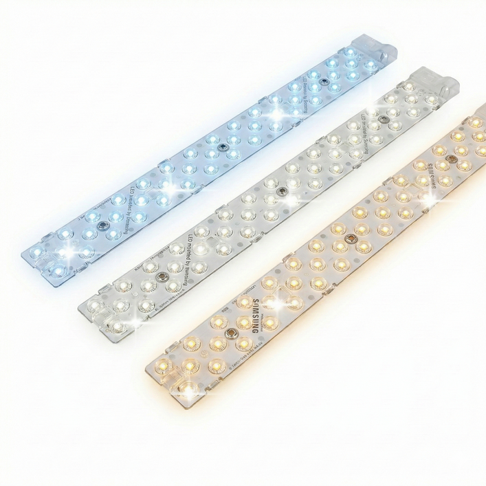 안정기일체형 리폼램프 슬림 렌즈형 25W, 주광색, 4개